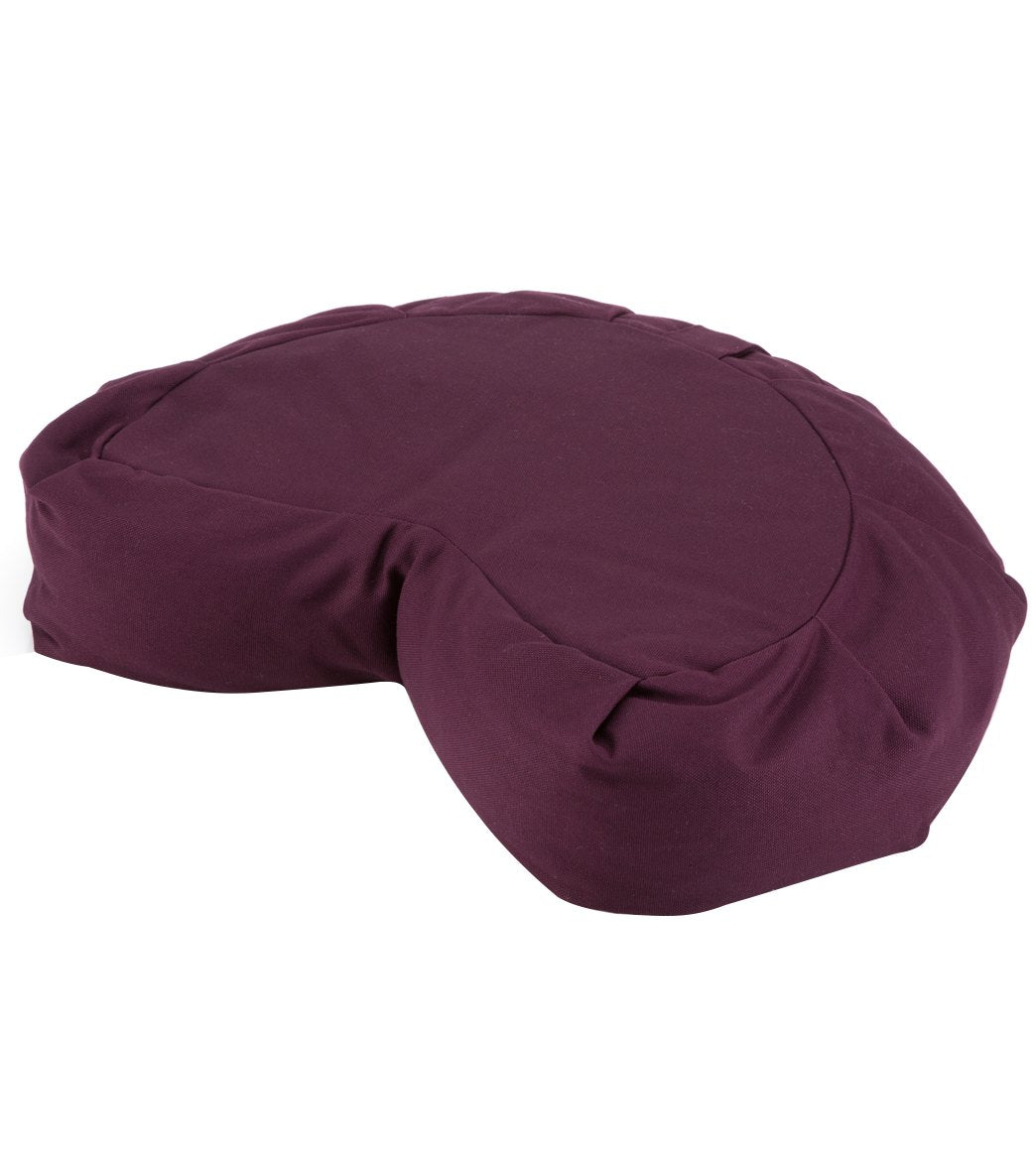 Halfmoon Zafu Yoga Meditation Cushion
