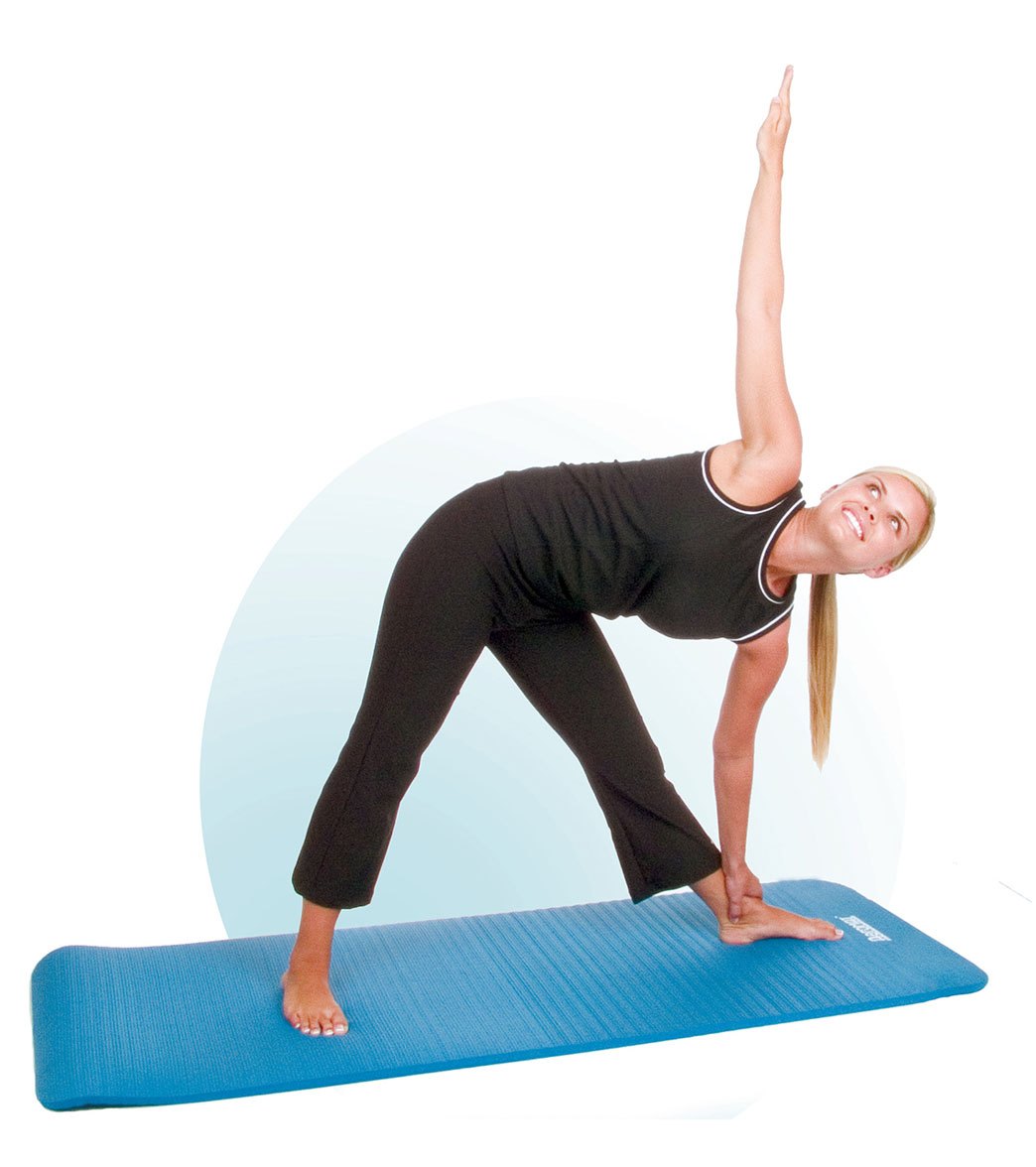 AeroMat Elite Dual Surface Aeromat Exercise Mat (Ribbed/Smooth)