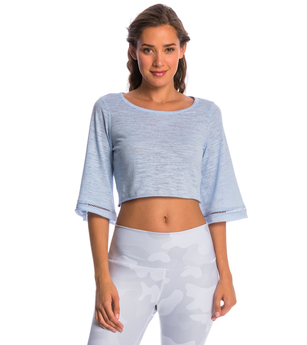 Alo Gleam Short Sleeve Yoga Shirt