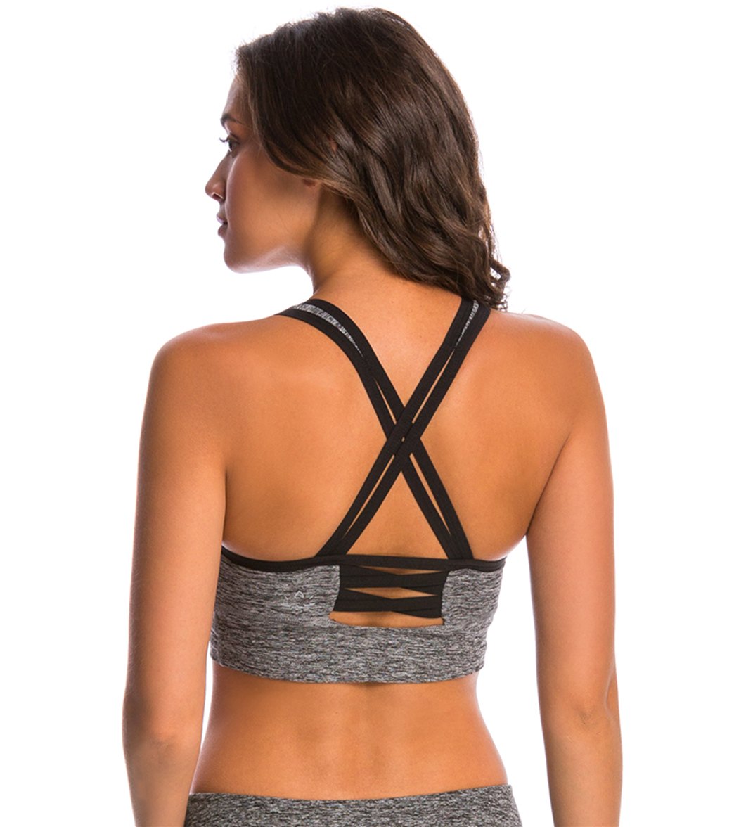 Beyond Yoga Spacedye Crossover Back Yoga Sports Bra