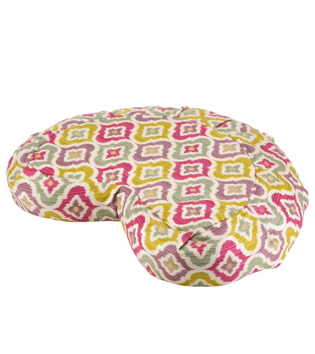 Halfmoon Zafu Deluxe Yoga Meditation Cushion