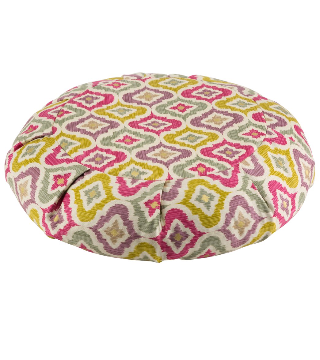 Halfmoon Round Zafu Deluxe Yoga Meditation Cushion