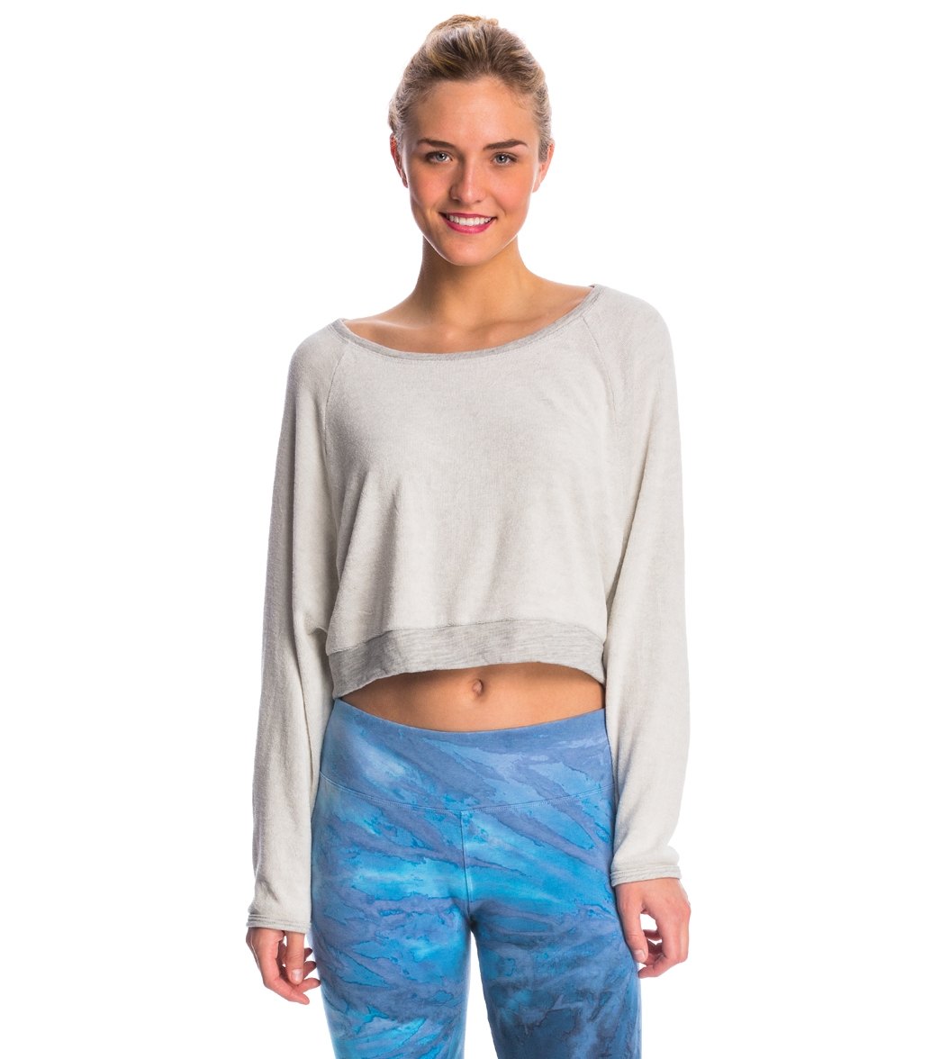 Hard Tail Crop Yoga Cover Up