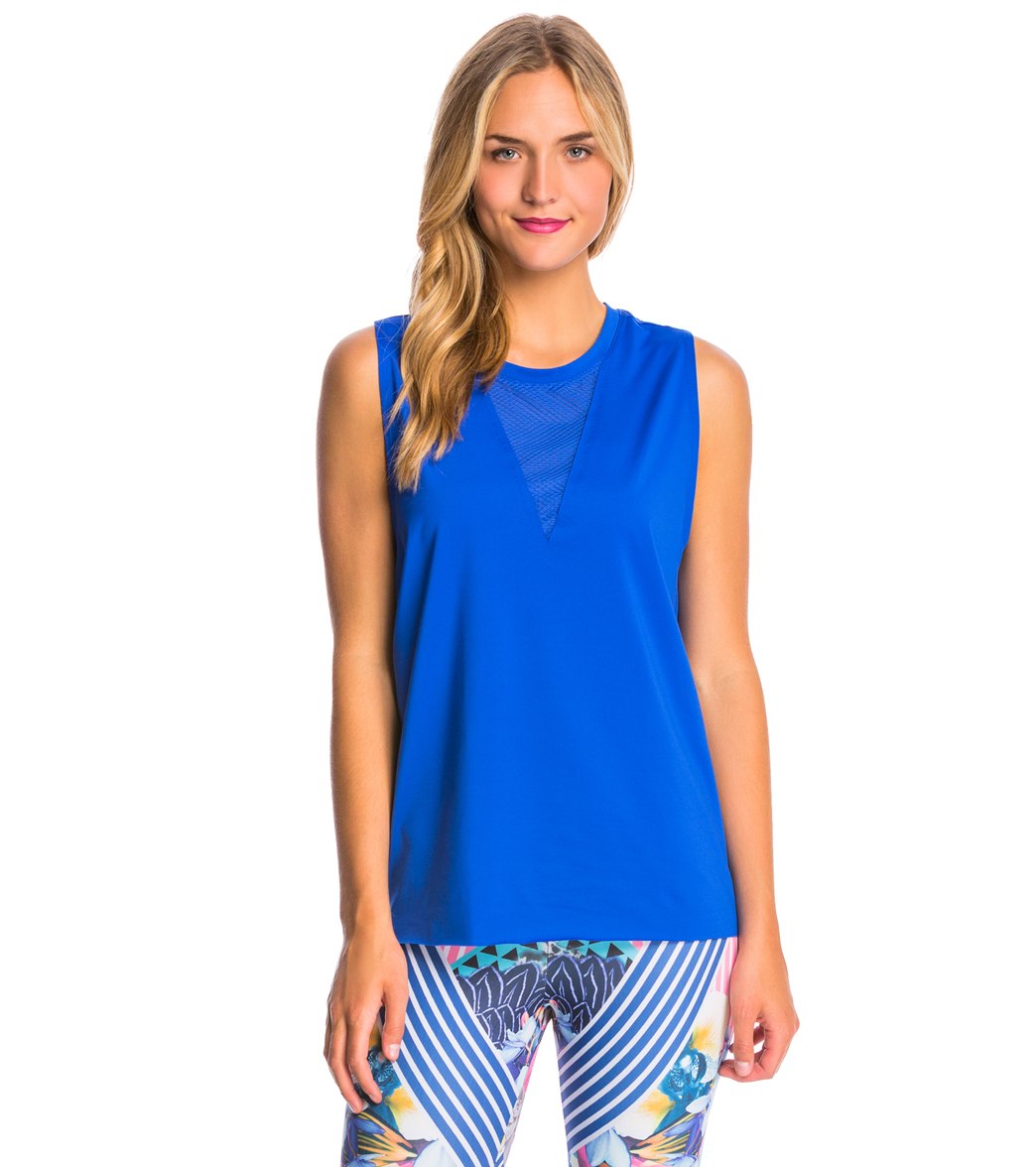 Onzie Triangle Mesh Yoga Tank