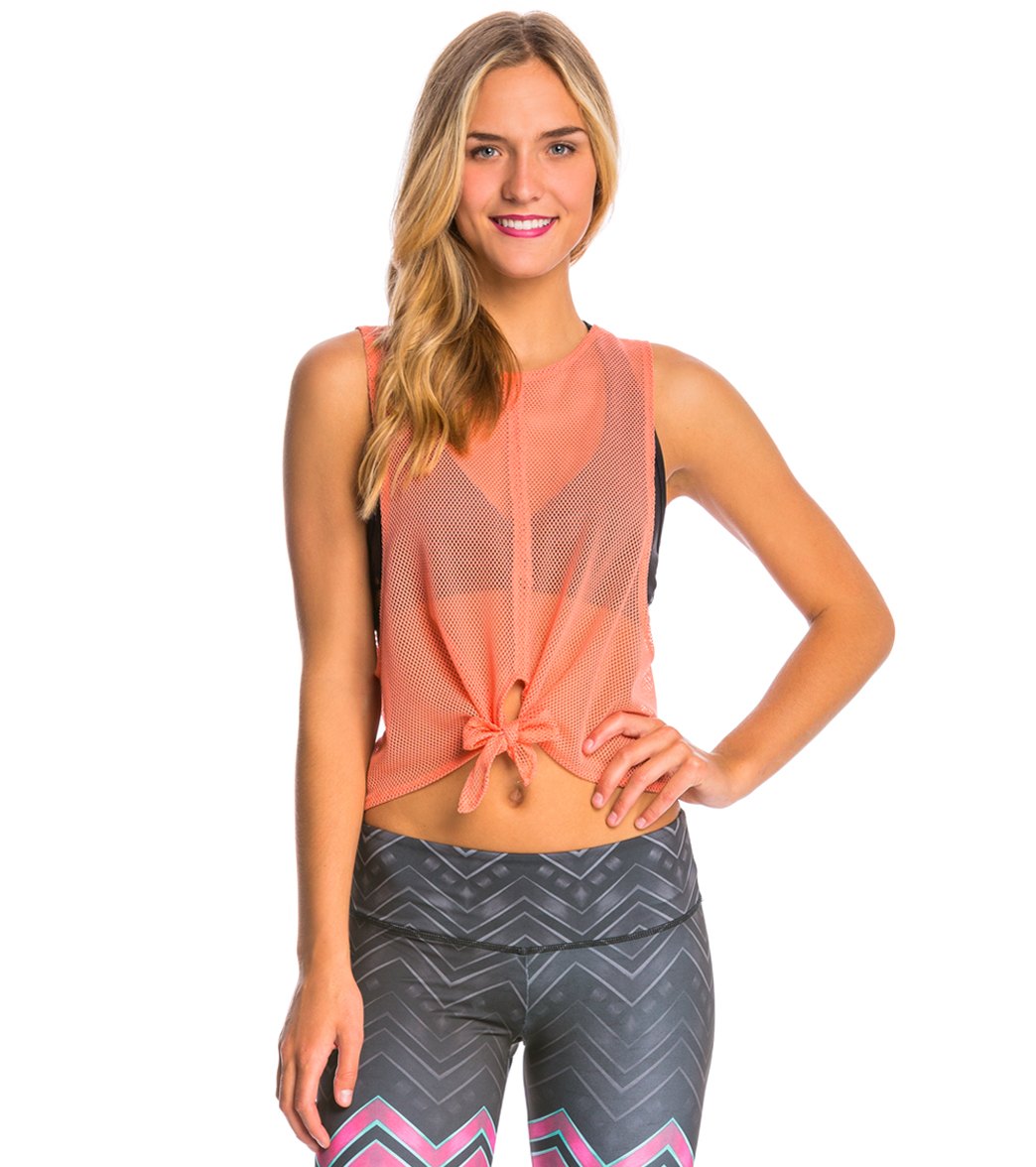 Free People Dharma Crop Yoga Tank Top