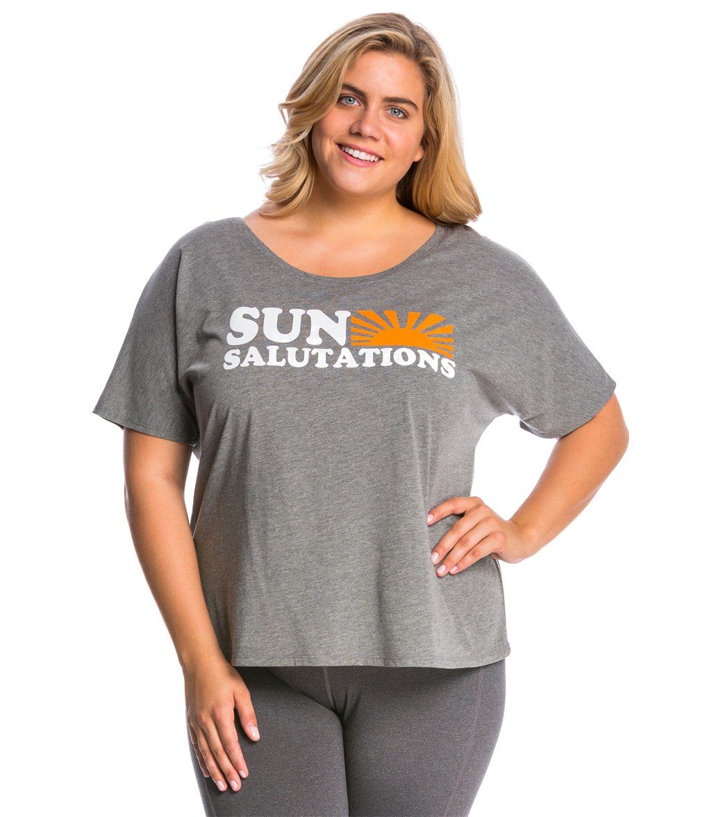 Sun Salutations Plus Size Short Sleeve Tee