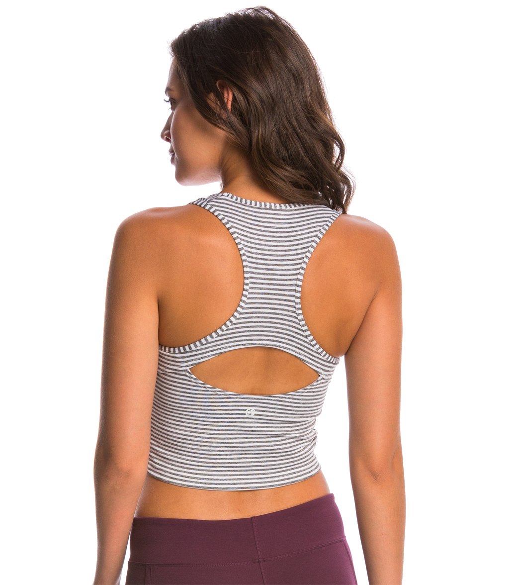 Manduka Racer Back Yoga Crop Top Bra