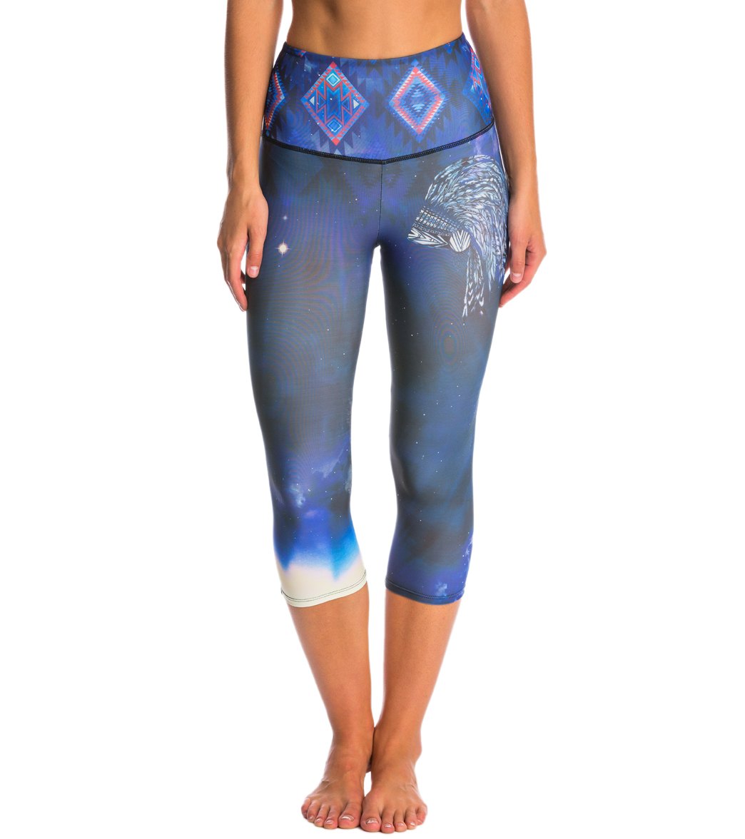 Onzie High Waisted Graphic Yoga Capris